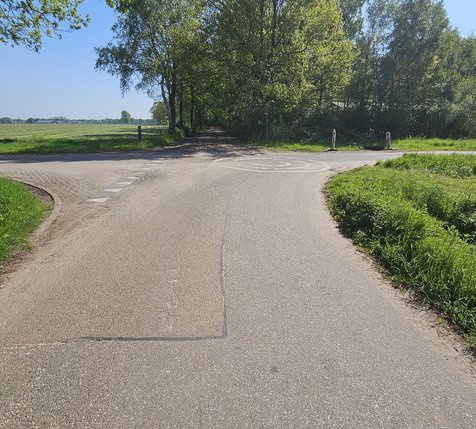 Kruising Wildertsebaan/Nieuwe Strumptsebaan