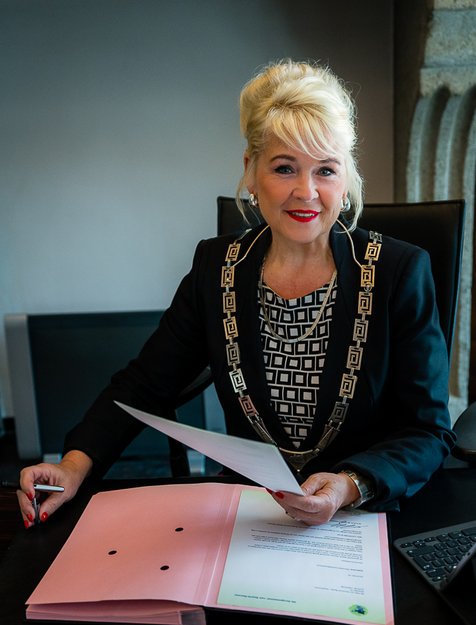 Burgemeester Marjon de Hoon