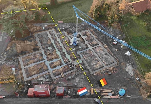 Grens dwars door het cultuurcentrum